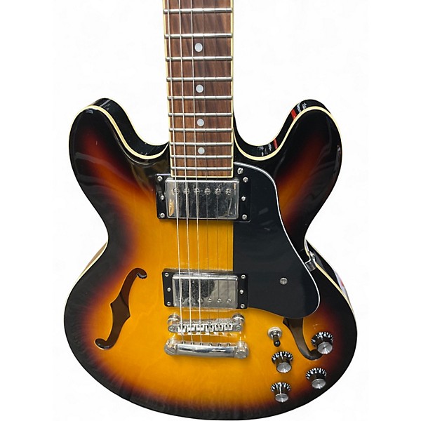 Used Epiphone ES339 Tobacco Sunburst Hollow Body Electric Guitar
