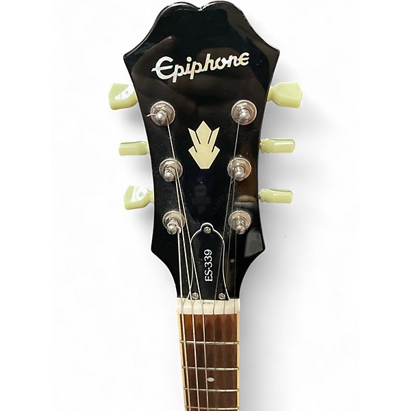 Used Epiphone ES339 Tobacco Sunburst Hollow Body Electric Guitar