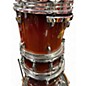 Used Ludwig 5 Piece Accent CS Custom Amber Sparkle Drum Kit