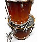 Used Ludwig 5 Piece Accent CS Custom Amber Sparkle Drum Kit