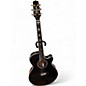 Used Takamine TSP158C Trans Black Acoustic Electric Guitar thumbnail