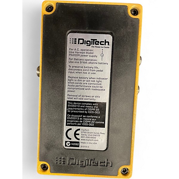 Used DigiTech Crossroads Eric Clapton Overdrive Effect Pedal