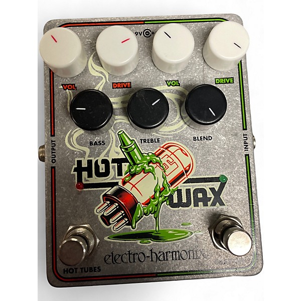 Used Electro-Harmonix Hot Wax Multi Overdrive Effect Pedal