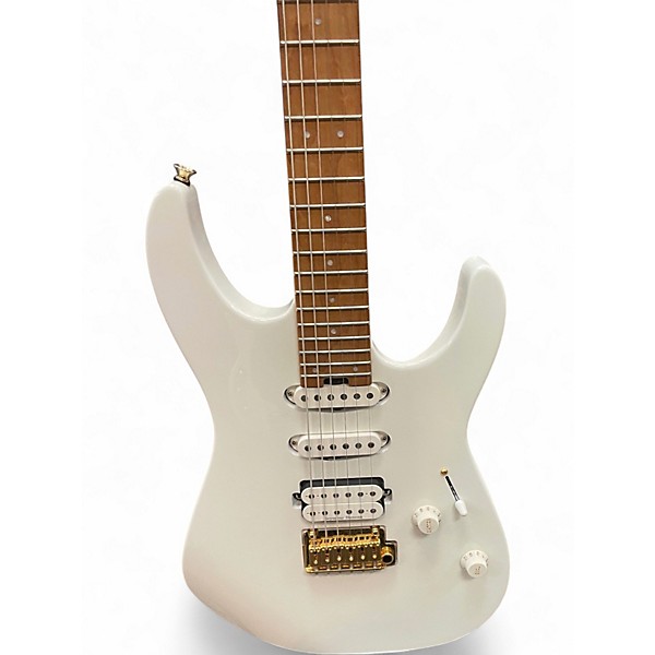 Used Charvel DK24 HSS Arctic White Solid Body Electric Guitar
