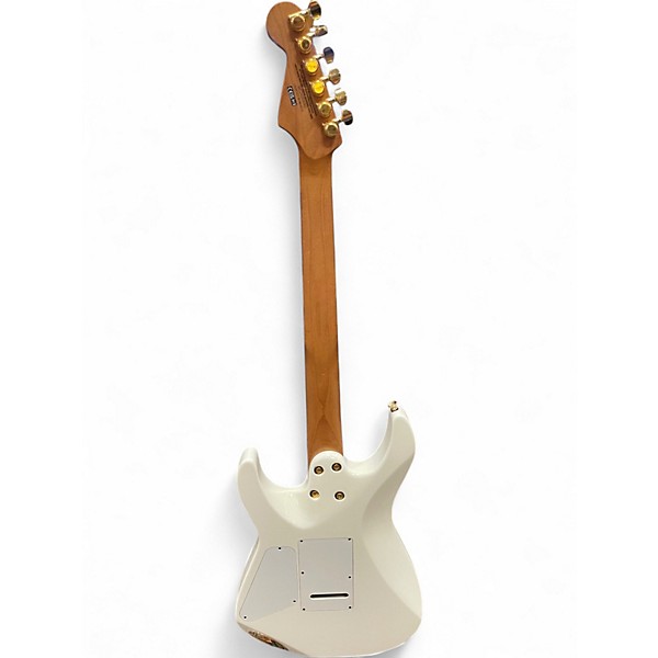 Used Charvel DK24 HSS Arctic White Solid Body Electric Guitar