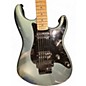 Used Squier Contemporary Stratocaster HH FR GREEN Solid Body Electric Guitar