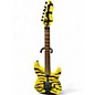 Used Firefly George Lynch Tiger Black and Yellow Solid Body Electric Guitar thumbnail