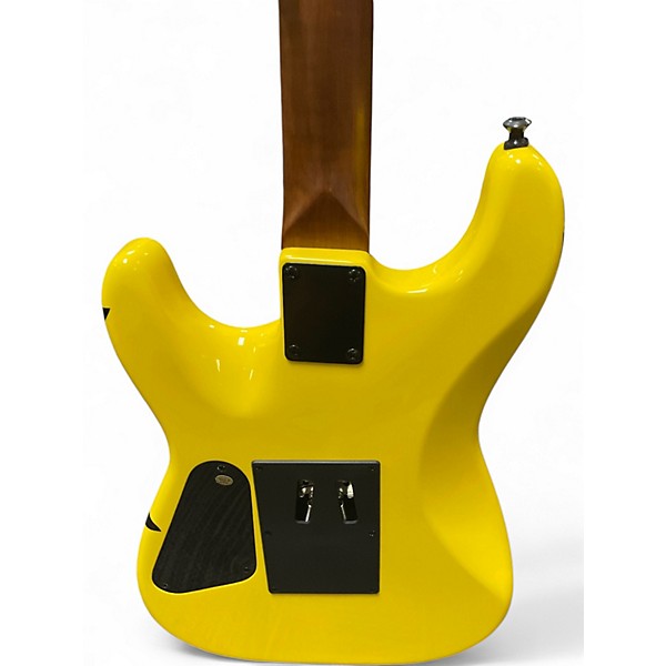 Used Firefly George Lynch Tiger Black and Yellow Solid Body Electric Guitar