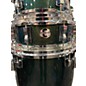Used Ludwig 5 Piece Element Evolution Emerald Green Sparkle Drum Kit