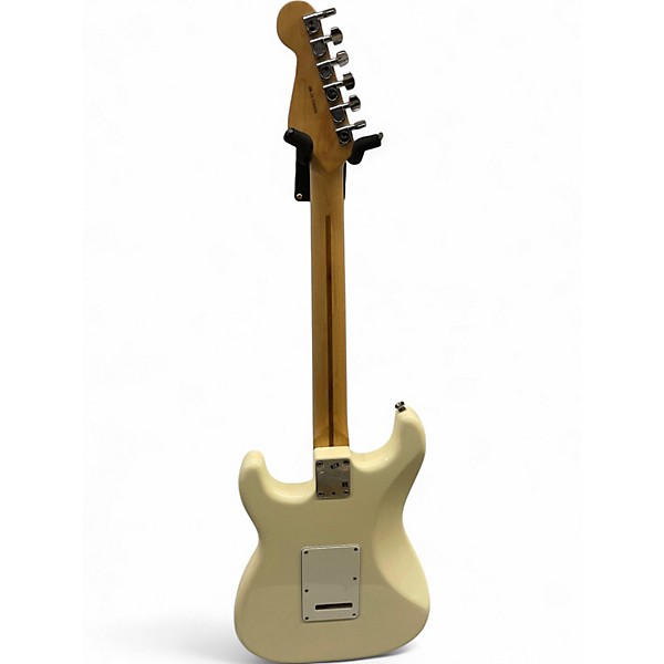 Used Fender American Standard Stratocaster Olympic White Solid Body Electric Guitar