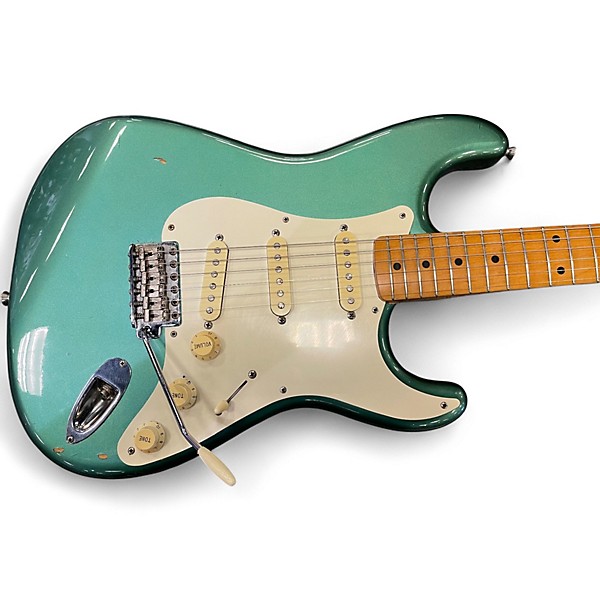 Vintage 1957 Fernandes 1957  Emerald Green Solid Body Electric Guitar