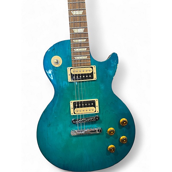 Used Gibson Les Paul Studio Deluxe III CARIBBEAN NIGHT Solid Body Electric Guitar