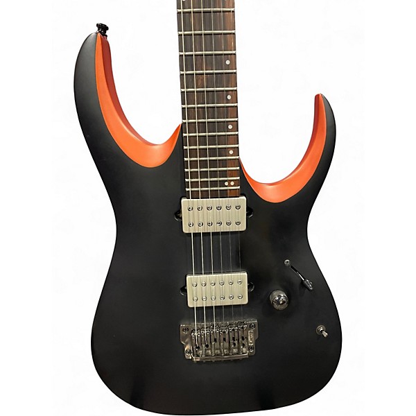 Used Ibanez RGA61ALN ORANGE ECLIPSE Solid Body Electric Guitar