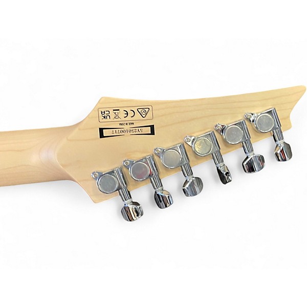 Used Ibanez GRX70QA Trans Green Solid Body Electric Guitar