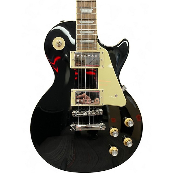 Used Epiphone Les Paul Standard Black Solid Body Electric Guitar