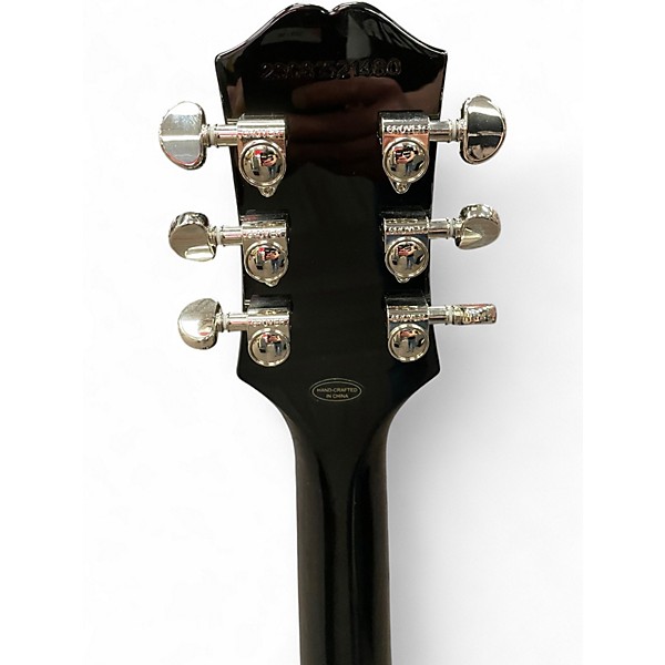 Used Epiphone Les Paul Standard Black Solid Body Electric Guitar