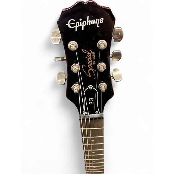 Used Epiphone SG Red Solid Body Electric Guitar