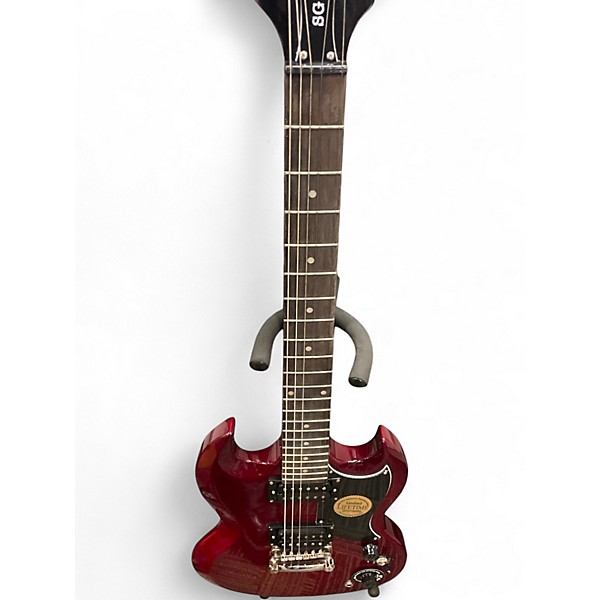 Used Epiphone SG Red Solid Body Electric Guitar