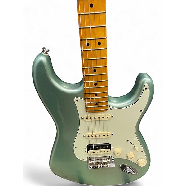 Used 2024 Fender American Professional II Stratocaster Mystic Surf Green Solid Body Electric Guitar