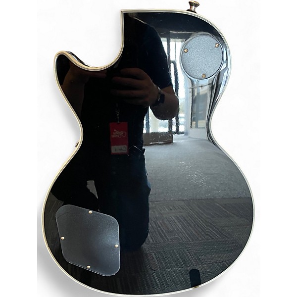 Used Epiphone Les Paul Custom BLACK Solid Body Electric Guitar