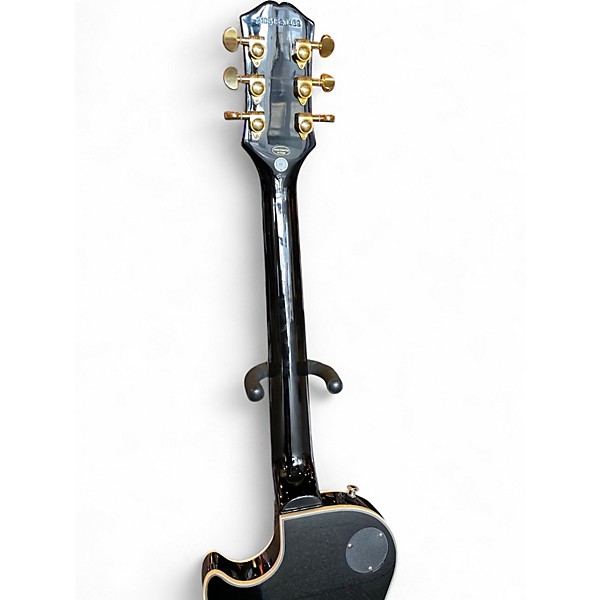 Used Epiphone Les Paul Custom BLACK Solid Body Electric Guitar