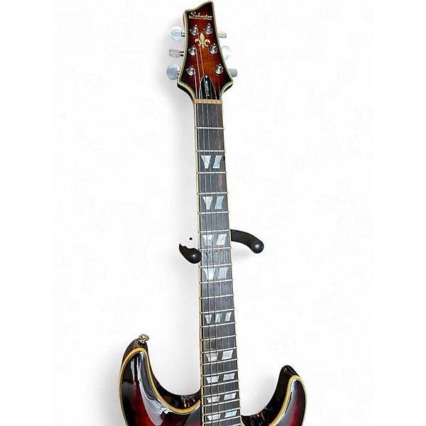 Used Schecter Guitar Research C1 Custom 3 Color Sunburst Solid Body Electric Guitar