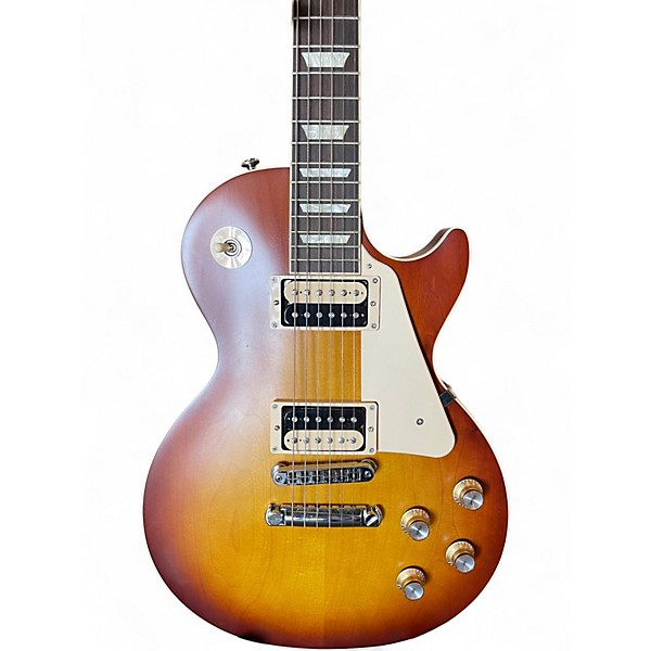 Used Gibson Les Paul Traditional Pro V TEA BURST Solid Body Electric Guitar