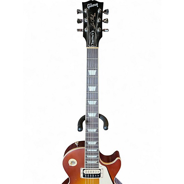 Used Gibson Les Paul Traditional Pro V TEA BURST Solid Body Electric Guitar