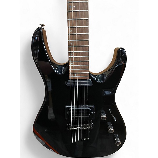 Used Mitchell MD200 Black Solid Body Electric Guitar