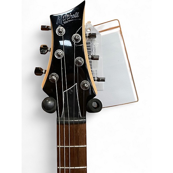 Used Mitchell MD200 Black Solid Body Electric Guitar