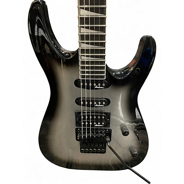 Used Jackson JS34Q Dinky Silverburst Solid Body Electric Guitar