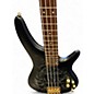 Used Ibanez SR300EDX Black Ice Frozen Matte Electric Bass Guitar