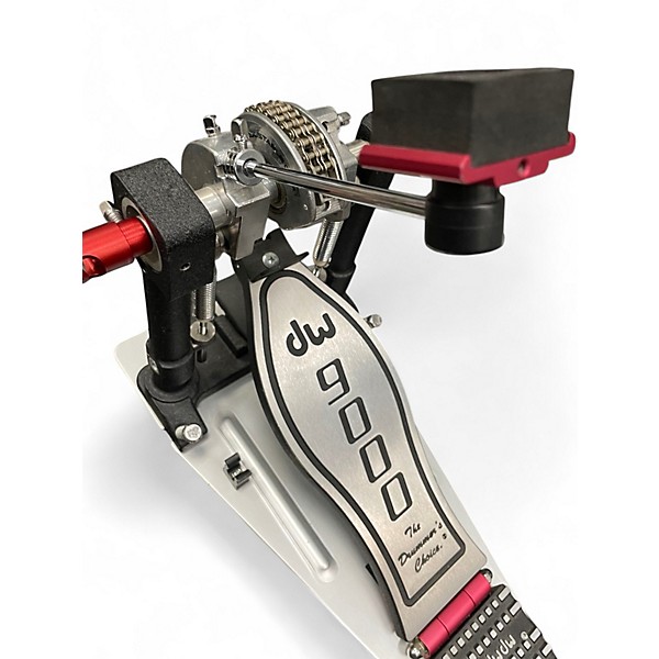 Used DW 9000 Series Double Double Bass Drum Pedal