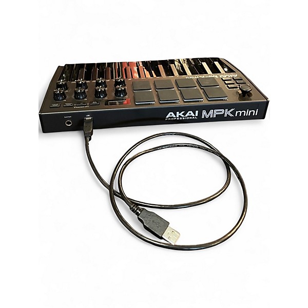 Used Akai Professional MPK Mini MIDI Controller