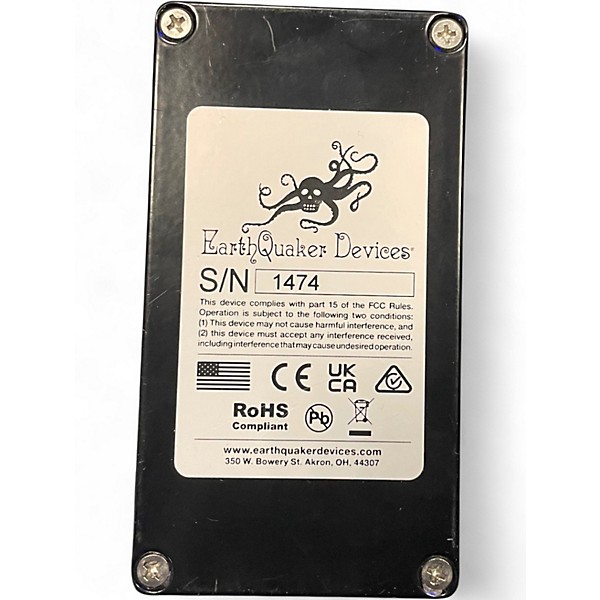 Used EarthQuaker Devices ZOAR Effect Pedal