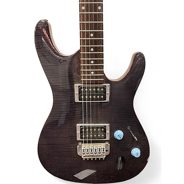 Used Ibanez SA260FM SA Series Trans Purple Solid Body Electric Guitar