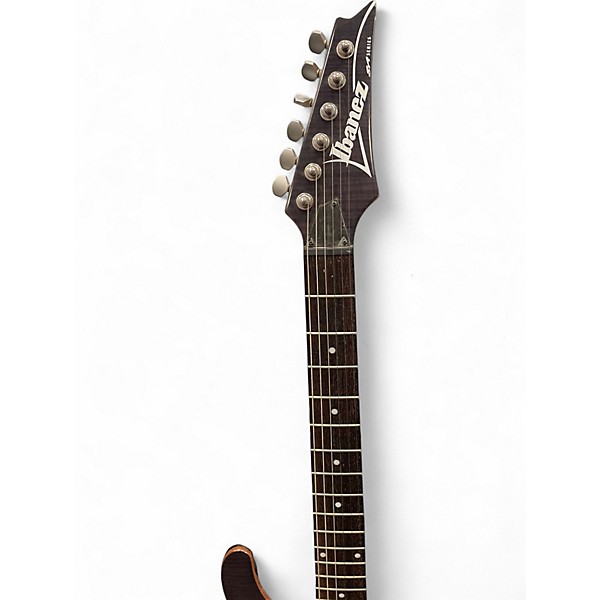 Used Ibanez SA260FM SA Series Trans Purple Solid Body Electric Guitar