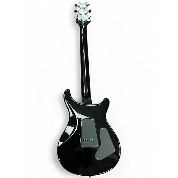 Used PRS SE Custom 24 Trans Black Solid Body Electric Guitar