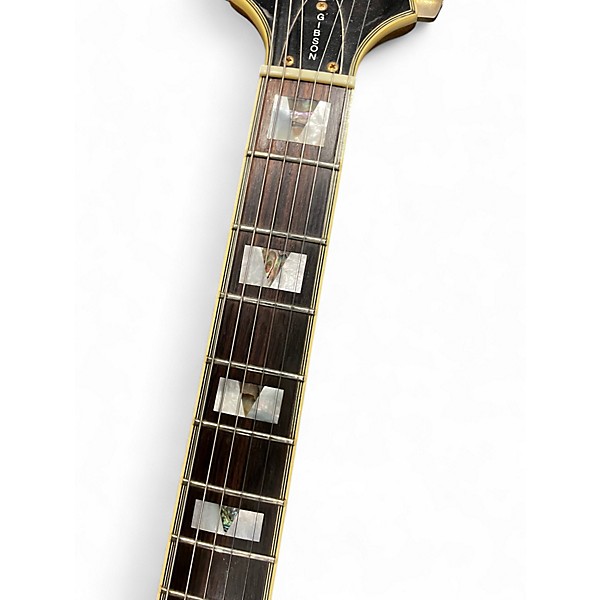 Vintage 1990s Epiphone Sheraton Natural Hollow Body Electric Guitar