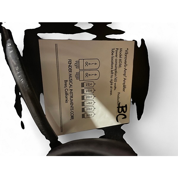 Used Fender 1963 Reissue Vibroverb 40W 2x10 Tube Guitar Combo Amp