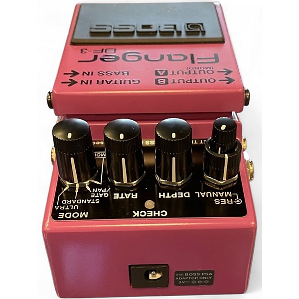 Used BOSS BF3 Flanger Effect Pedal