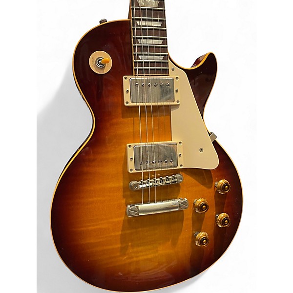 Used Gibson CUSTOM ART & HISTORIC LPR-8 Tobacco Sunburst Solid Body Electric Guitar