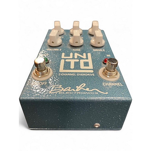 Used Barber Electronics unLimiTeD 2 CHANNEL OVERDRIVE Effect Pedal