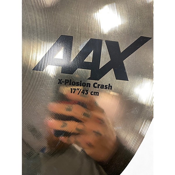 Used SABIAN 17in AAX Crash Cymbal