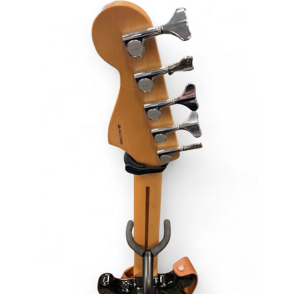 Used Fender jazz bass mim 2 Color Sunburst Electric Bass Guitar