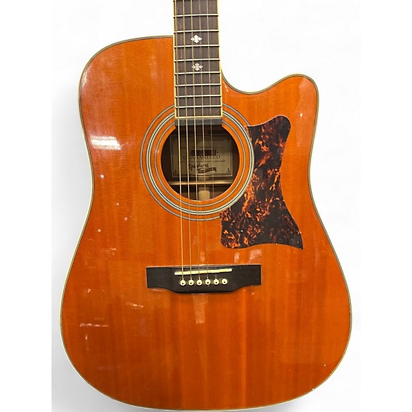 Used Epiphone Masterbuilt DR-500MCE Natural Acoustic Electric Guitar