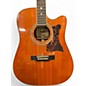 Used Epiphone Masterbuilt DR-500MCE Natural Acoustic Electric Guitar