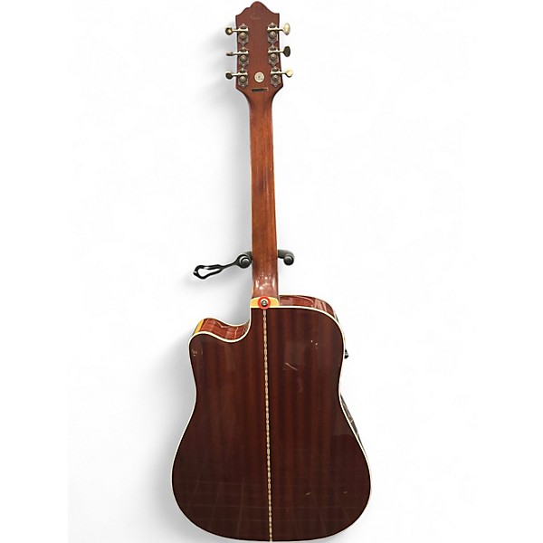 Used Epiphone Masterbuilt DR-500MCE Natural Acoustic Electric Guitar