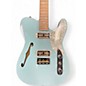 Used Fender Parallel Universe II Tele Magico Sonic Blue Hollow Body Electric Guitar