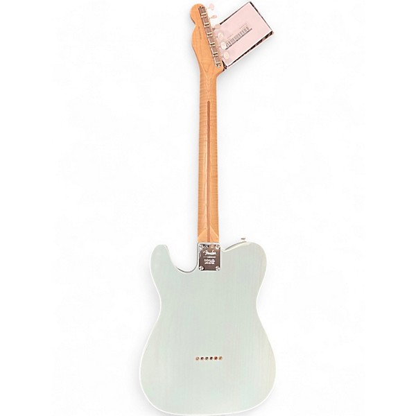 Used Fender Parallel Universe II Tele Magico Sonic Blue Hollow Body Electric Guitar